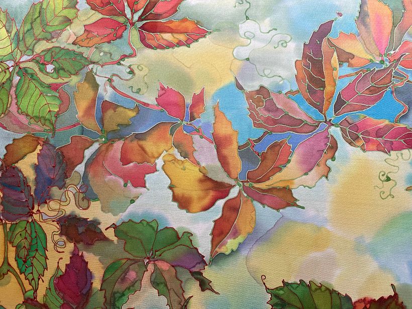 My project for course: Silk Painting Techniques 7