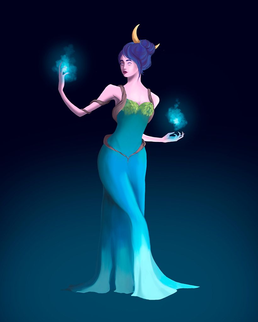 My project for course: Stylized Character Illustration: From Reference to Drawing 2