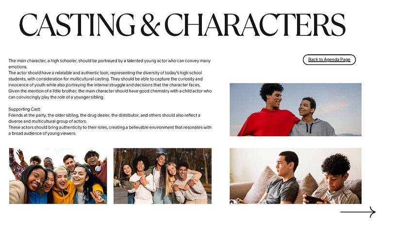 My project for course: Professional Pitch Development for Commercials 11