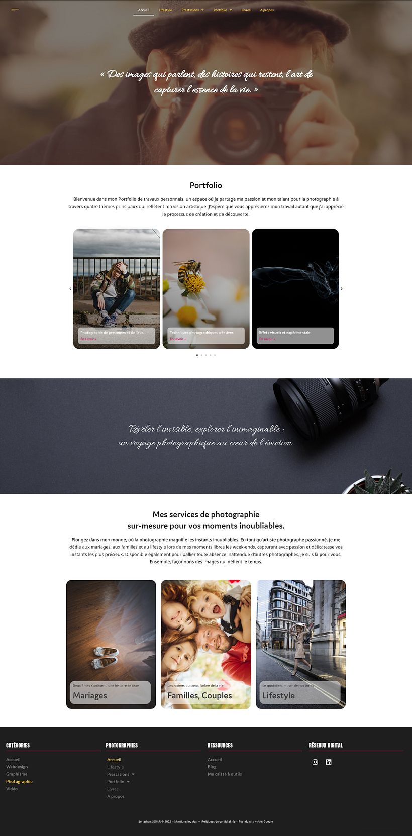 Photographie Professionnelle : Gestion de Carrière 2