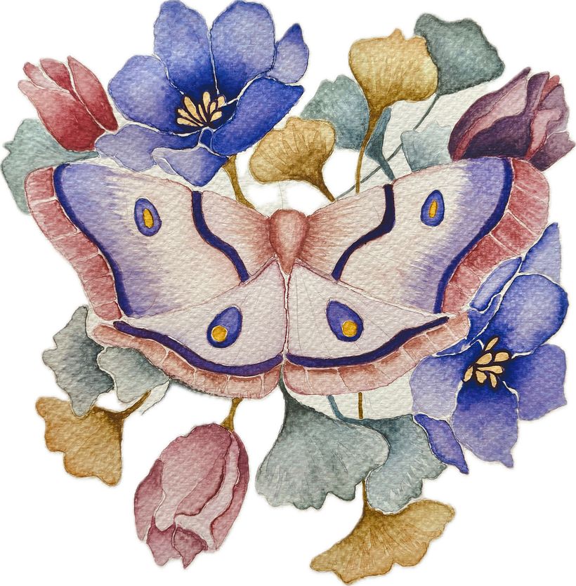 My project for course: Naturalist Illustrations with Watercolors: Drawing and Composition 1