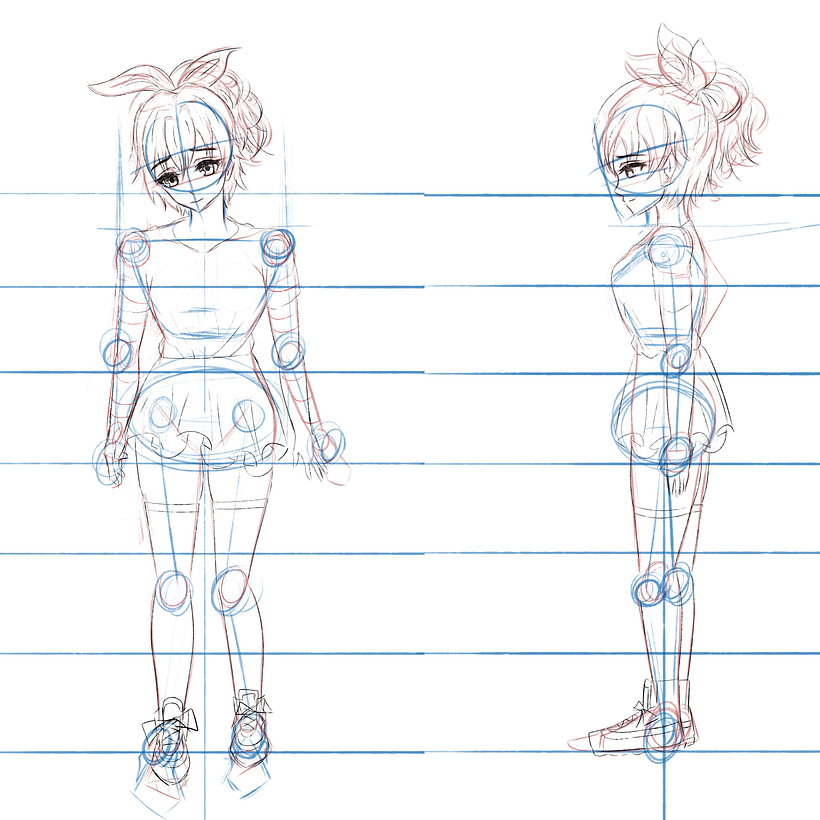 Mi proyecto del curso: Dibujo de personajes manga desde cero 1