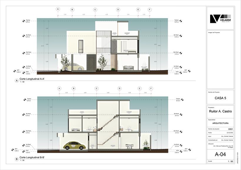 Casa V - Tasarım