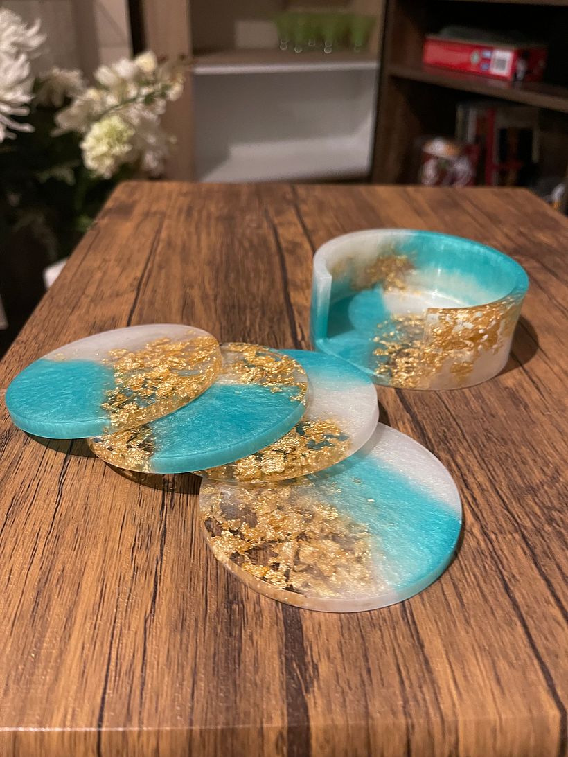 Mi proyecto del curso: Diseño de joyería en resina 4