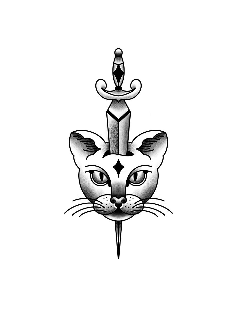 My project for course: Design Old-School Tattoos in Procreate 1