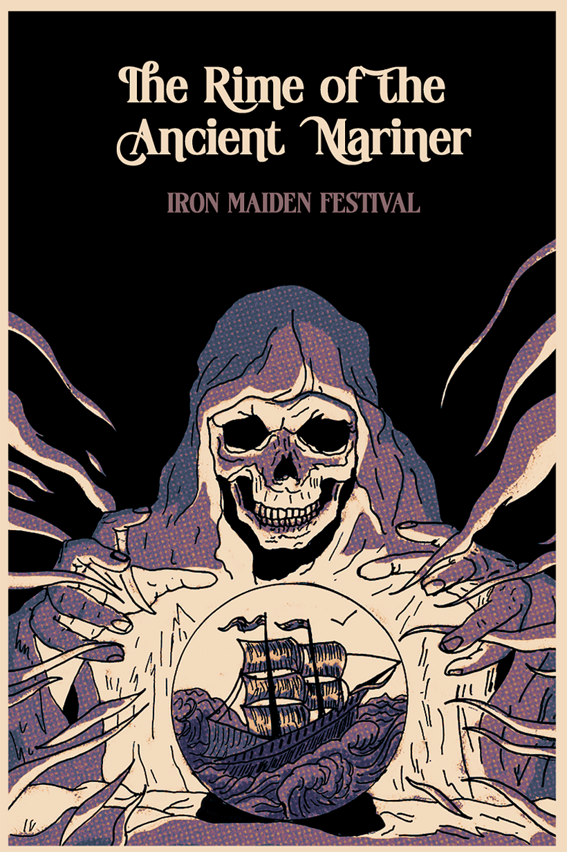 THE ANCIENT MARINER - IRON MAIDEN - Illustration 1