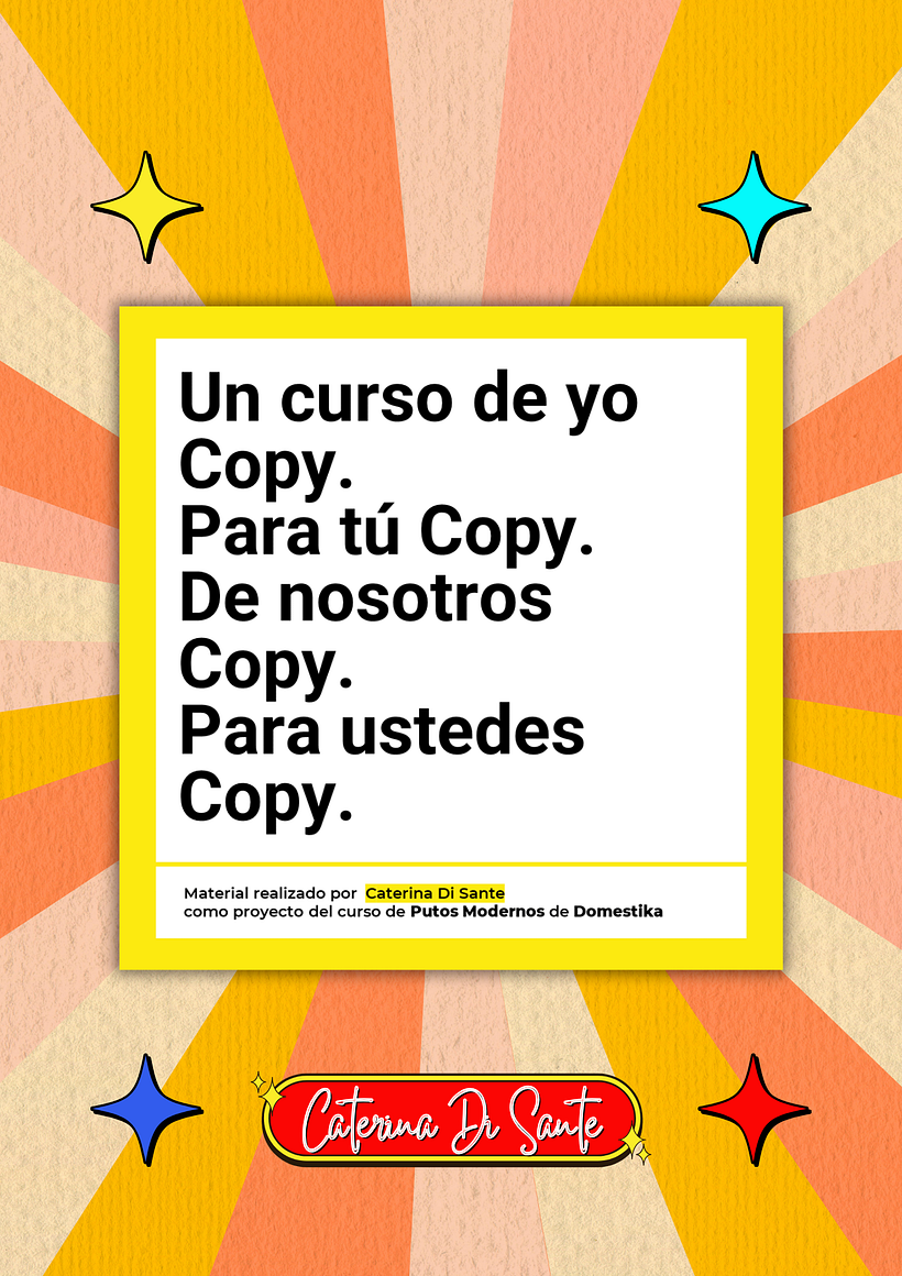 Mi proyecto del curso: Copywriting para copywriters 2