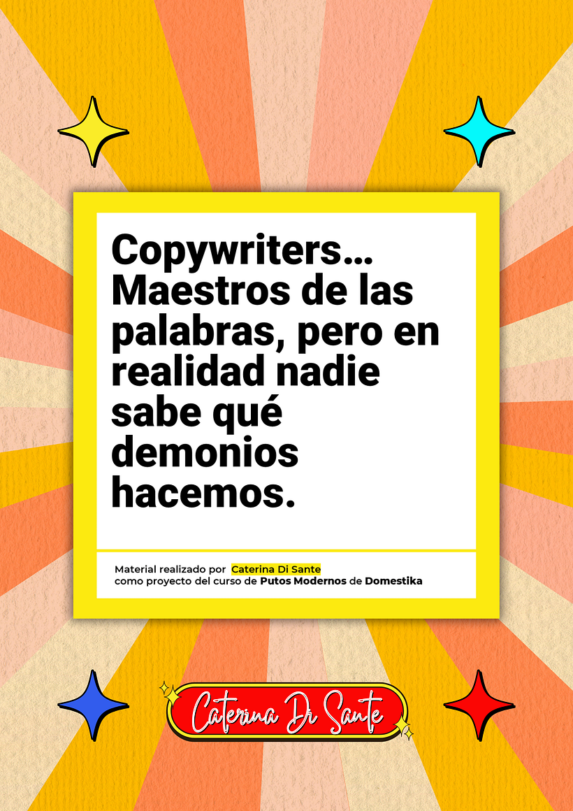 Mi proyecto del curso: Copywriting para copywriters 5