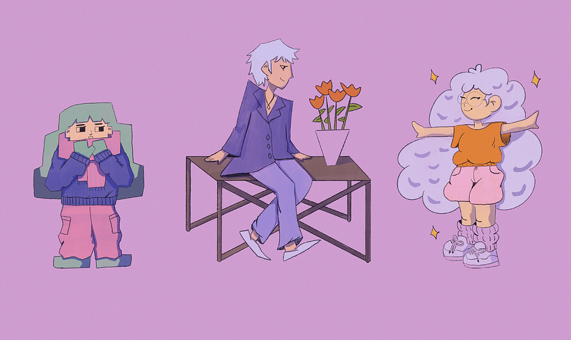Meu projeto do curso: Design de personagens com anatomia estilizada 1