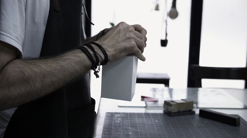 Example of a Bleach By Pass look for a comercial video I shooted here in Buenos Aires for a leather brand.