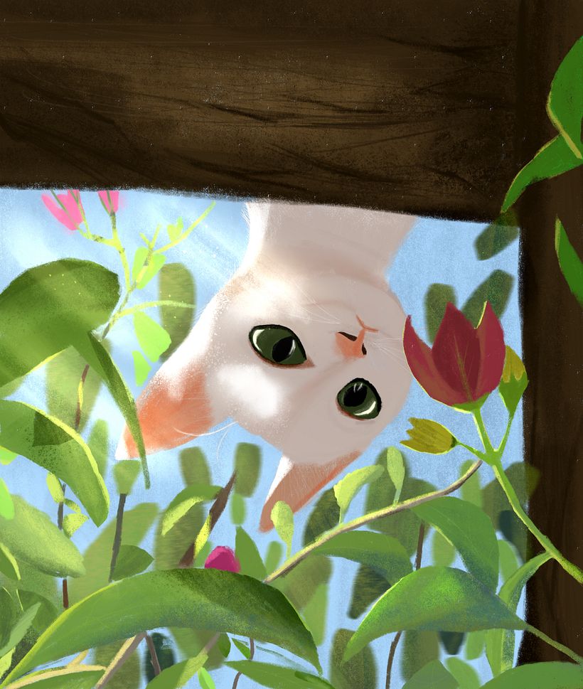 Meu projeto do curso: Cenas atmosféricas no Procreate: pinte com cores e luzes 1