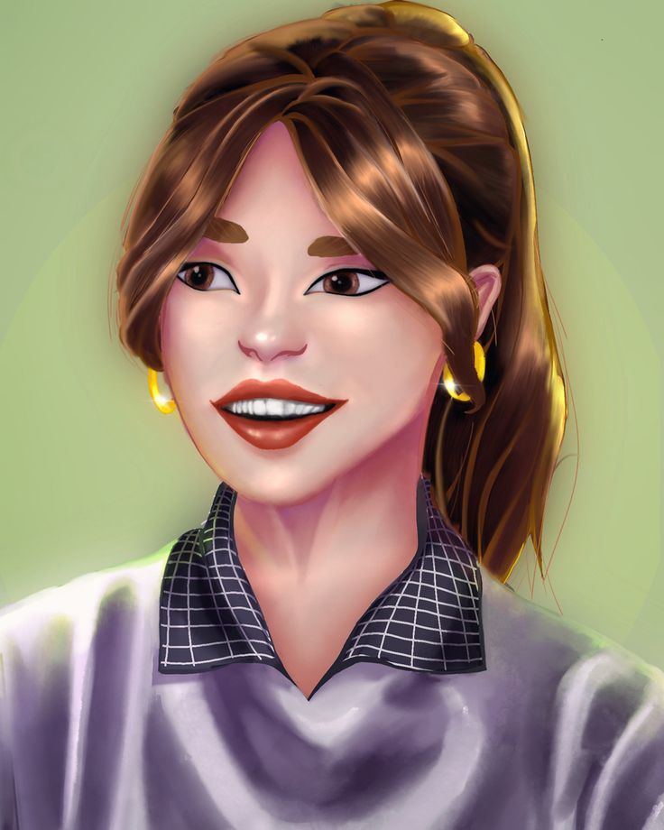 Mój projekt z kursu: Portretowanie postaci kobiecych w Procreate 2