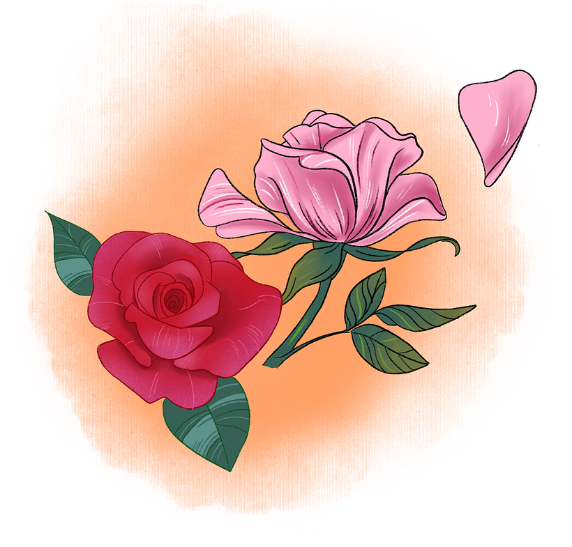Tutorial: Cómo dibujar una rosa (+Descarga gratuita) 1