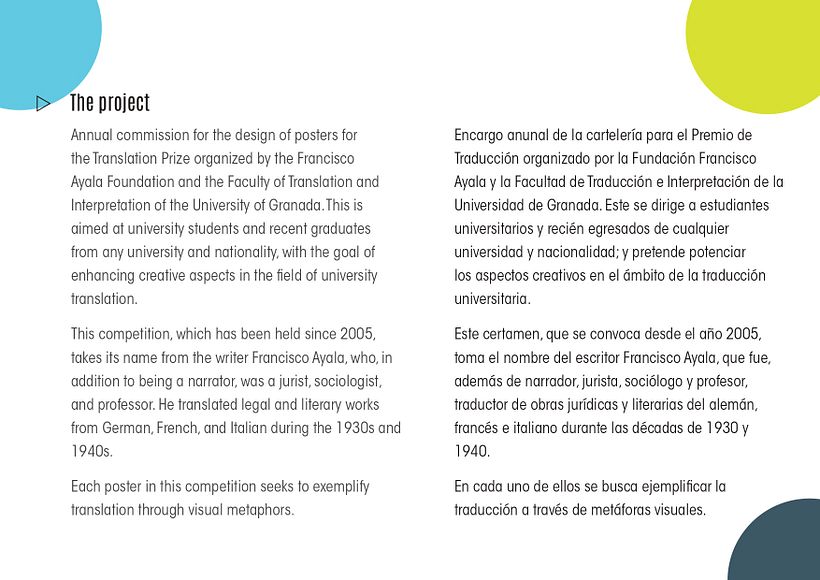 Cartelería para la Fundación Francisco Ayala 3