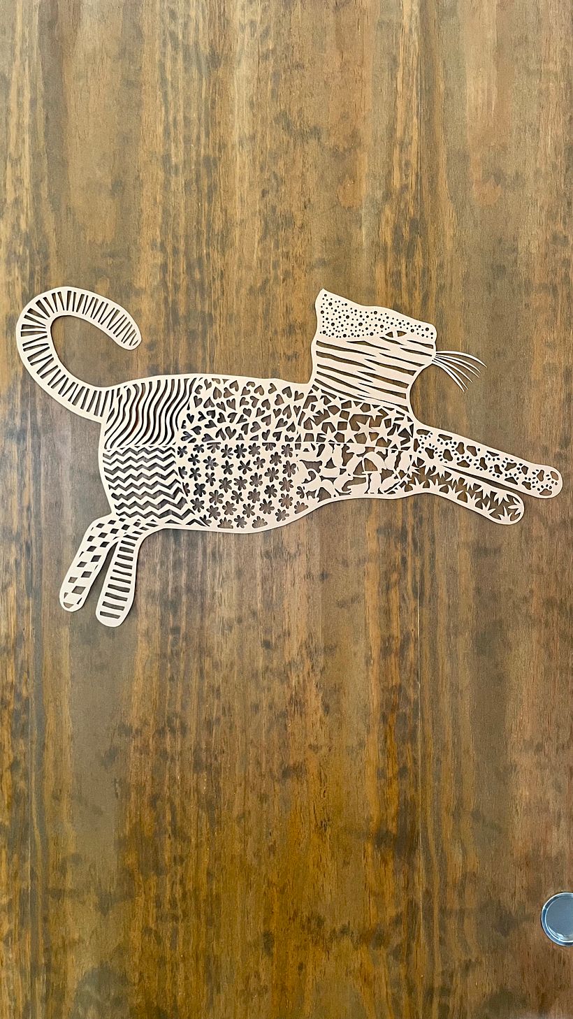 Arte de recortar papel con la técnica Kirie_Yang 5