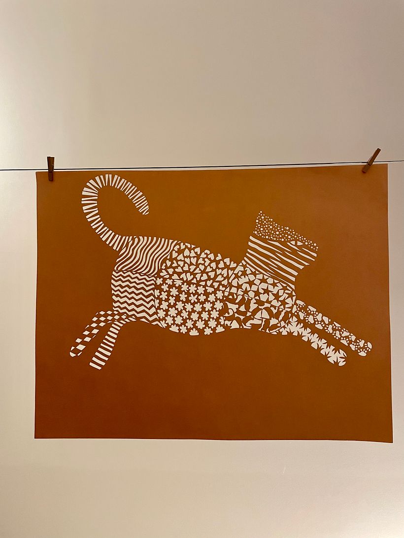 Arte de recortar papel con la técnica Kirie_Yang 4