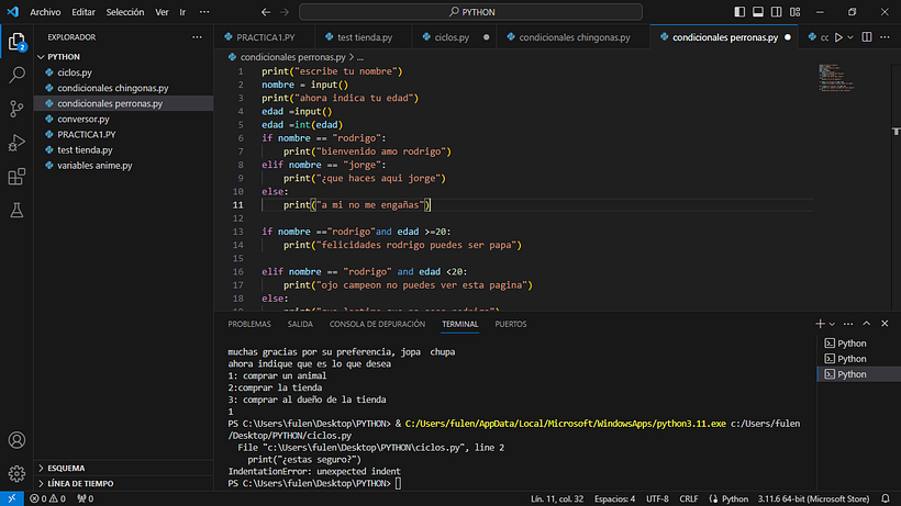 Mi proyecto del curso: Introducción a la IA con Python 2