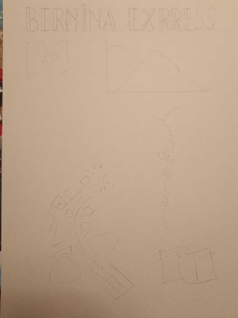 Boceto, aclarando u ordenando las ideas.