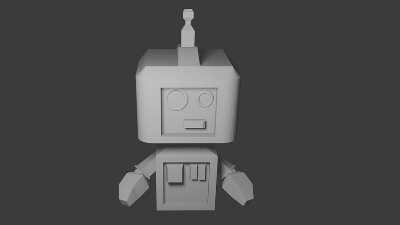 Mi proyecto del curso: Creación de personajes en 3D con Blender 4