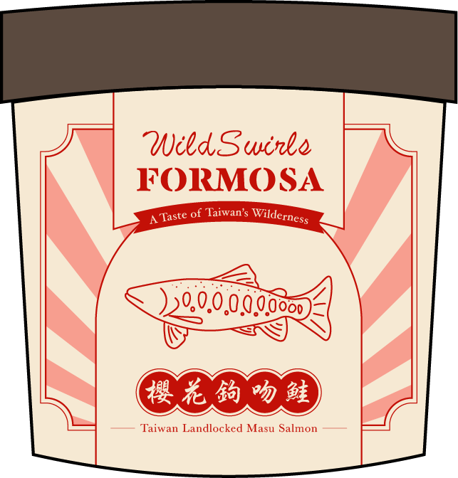 WildSwirls Formosa | My project for course: Typography Design for Brand Storytelling - Branding & Identity