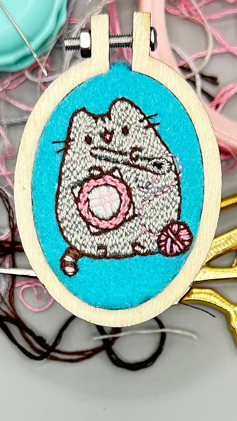 Bordado en miniatura @silviapeligro 9