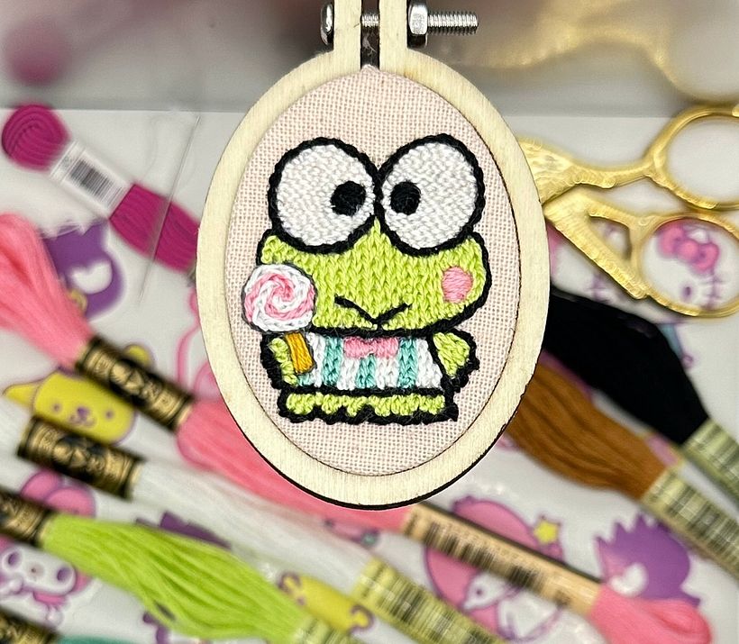 Bordado en miniatura @silviapeligro 10