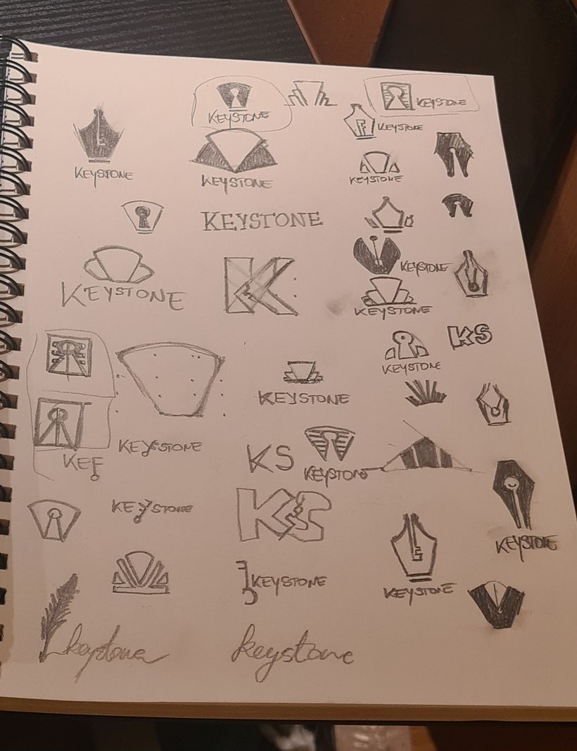 Keystone: Logo Design: From Concept to Presentation 2