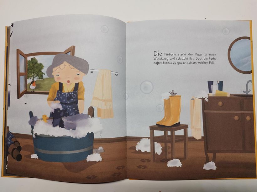 Blaue Katzen 4