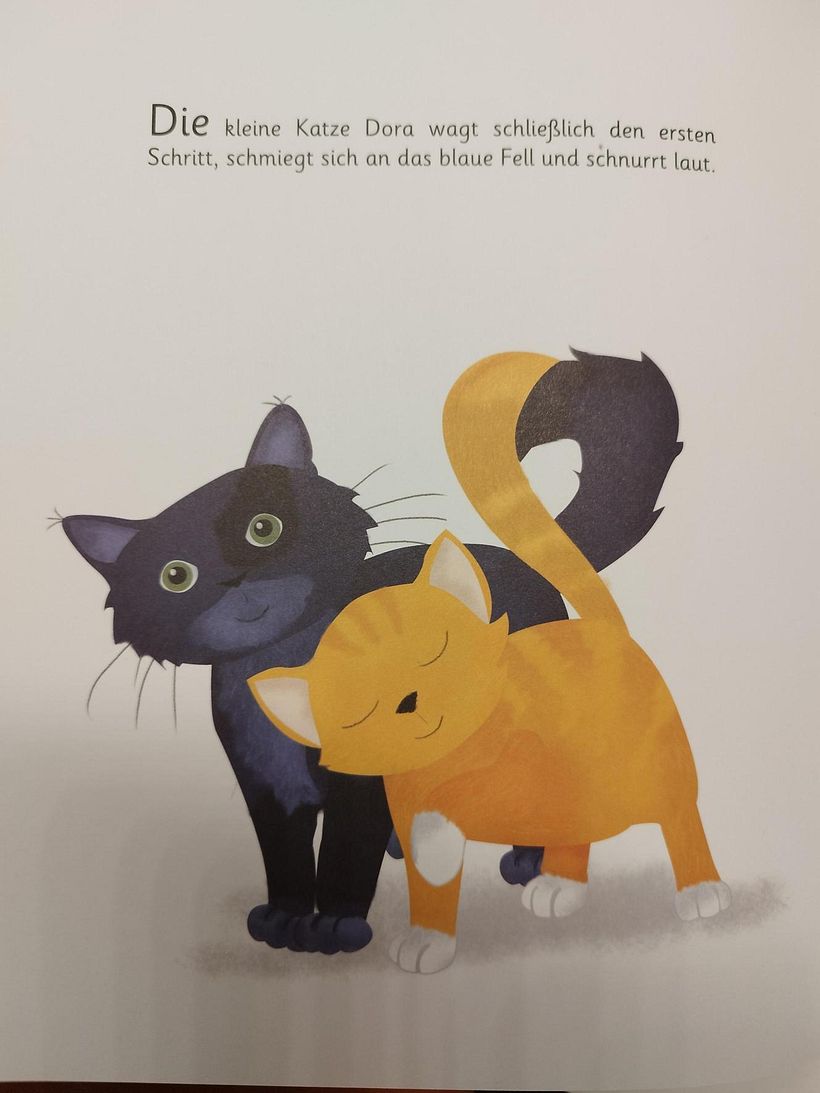 Blaue Katzen 5
