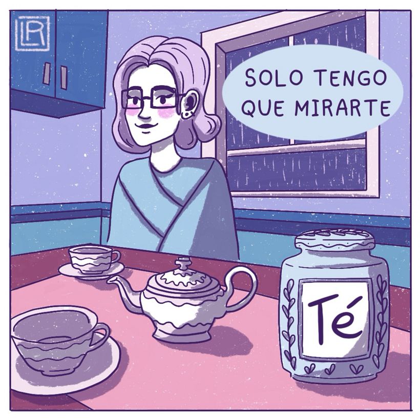 Mi proyecto del curso: Ilustración de viñetas para redes sociales 4