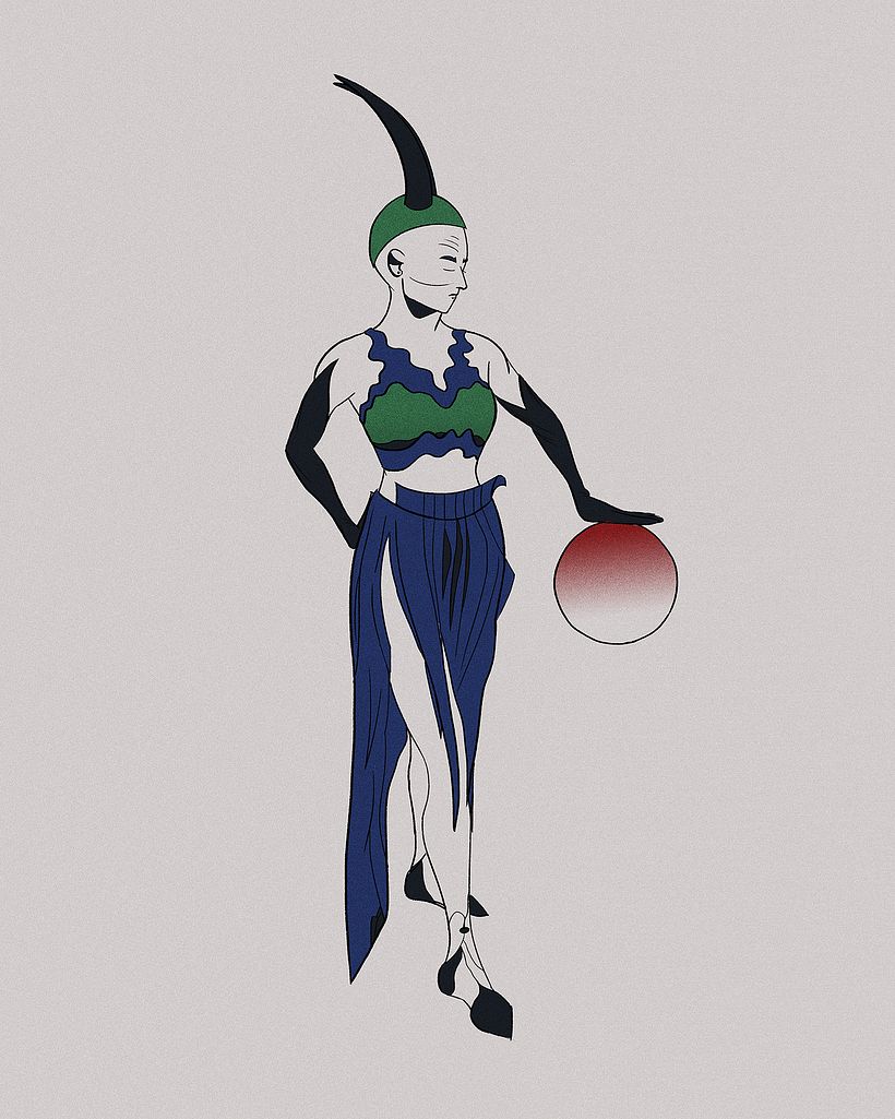 My project for course: Dynamic Character Illustration 1