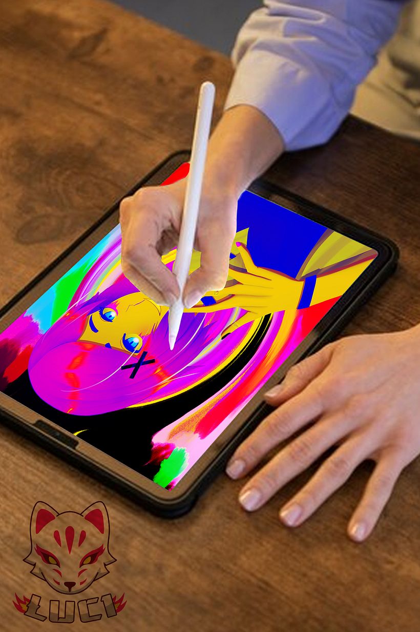 muckup en tableta digital