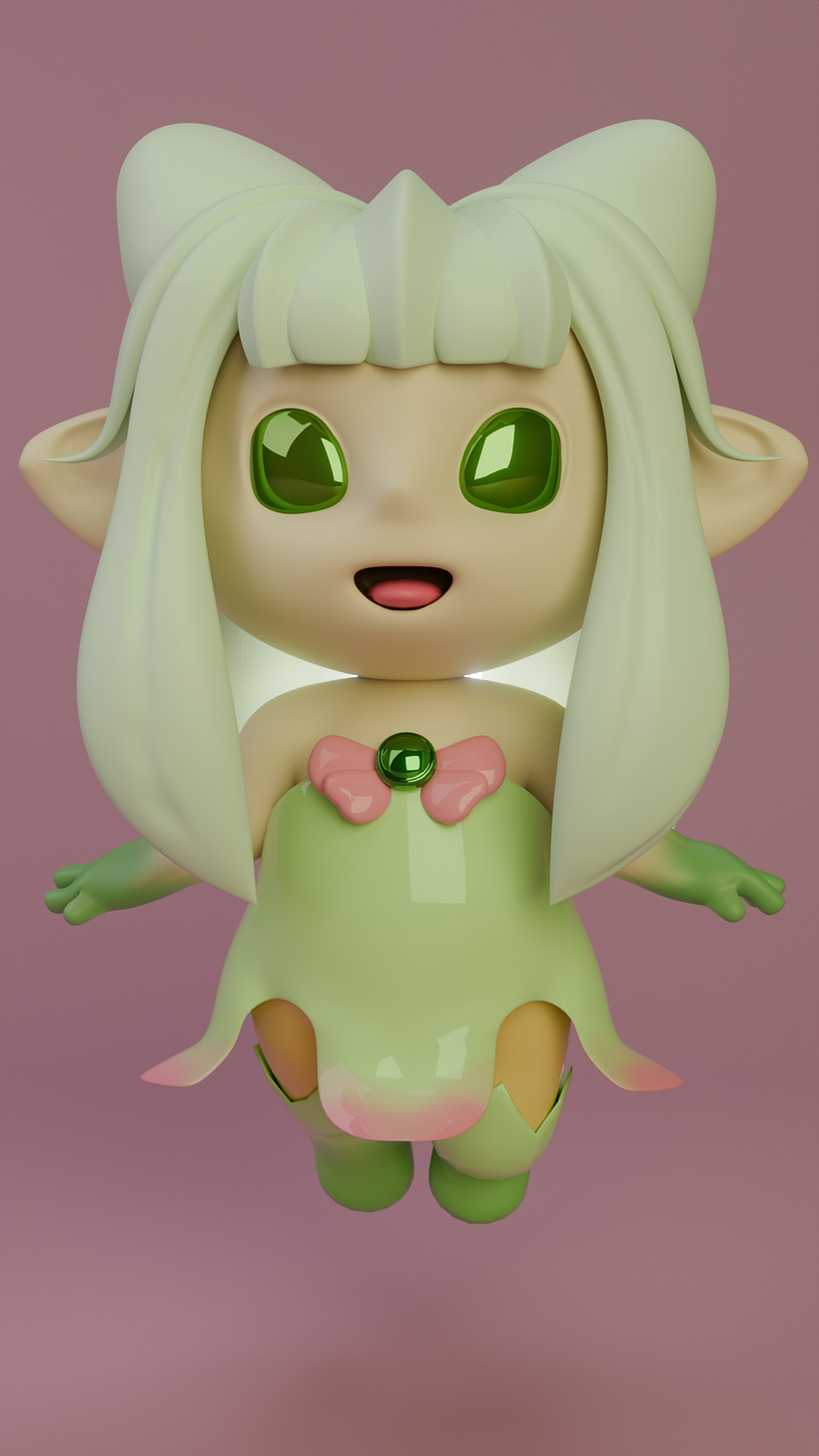 My project for course: 3D Character Creation in Blender 2