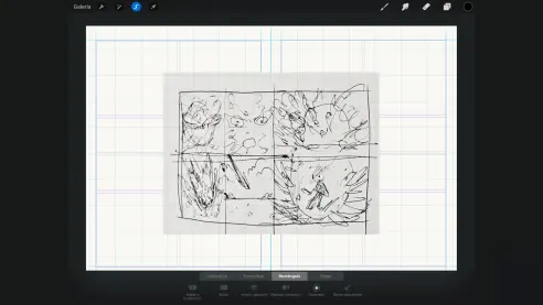 Import your sketch to Procreate