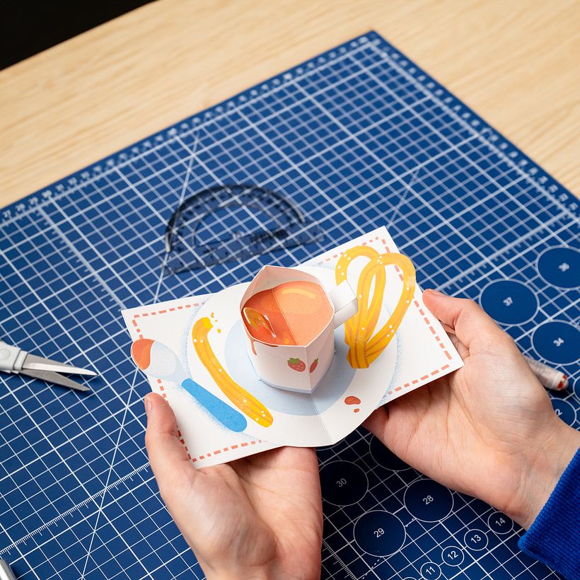 Pop-ups y más allá: descubriendo las dimensiones del arte en papel 5