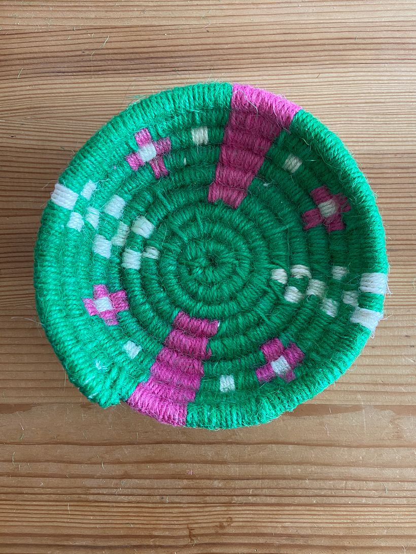 My project for course: Basket Weaving for Beginners: The Coiling Technique 1