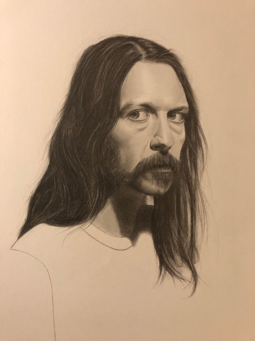 Mi proyecto del curso: Retrato realista con lápiz de grafito 1