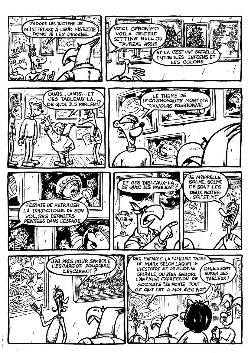 My project for course: Inking Techniques for Comics and Illustration 4