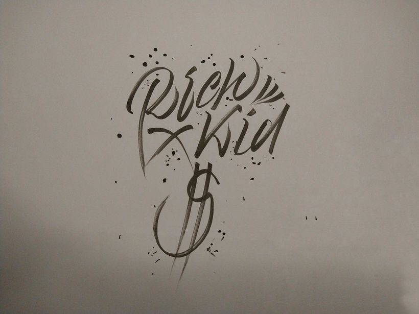 My project for course: Italic Script with a Brush Pen 3