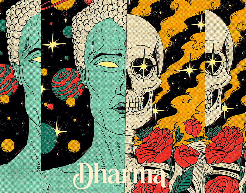 DHARMA - POSTER ART - COPYRIGHT ILLUSTRATION 1