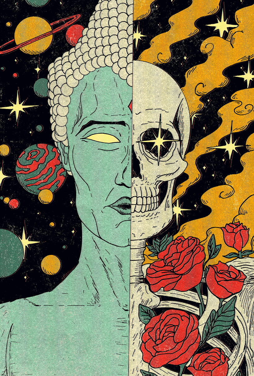 DHARMA - POSTER ART - COPYRIGHT ILLUSTRATION 2