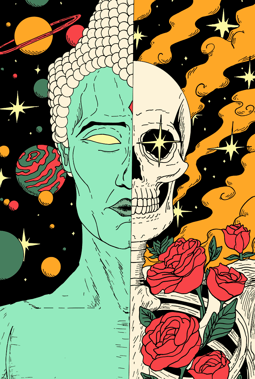 DHARMA - POSTER ART - COPYRIGHT ILLUSTRATION 6