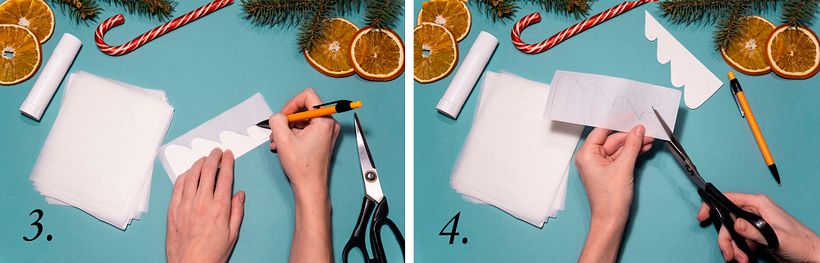 How to Make a Santa Claus and Christmas Trees in Origami 33