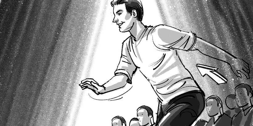 Davis Lisboa, "YouTube", 2023, Procreate, 1476 x 831 px, Mr. Goldwind, Madrid, España | Spain