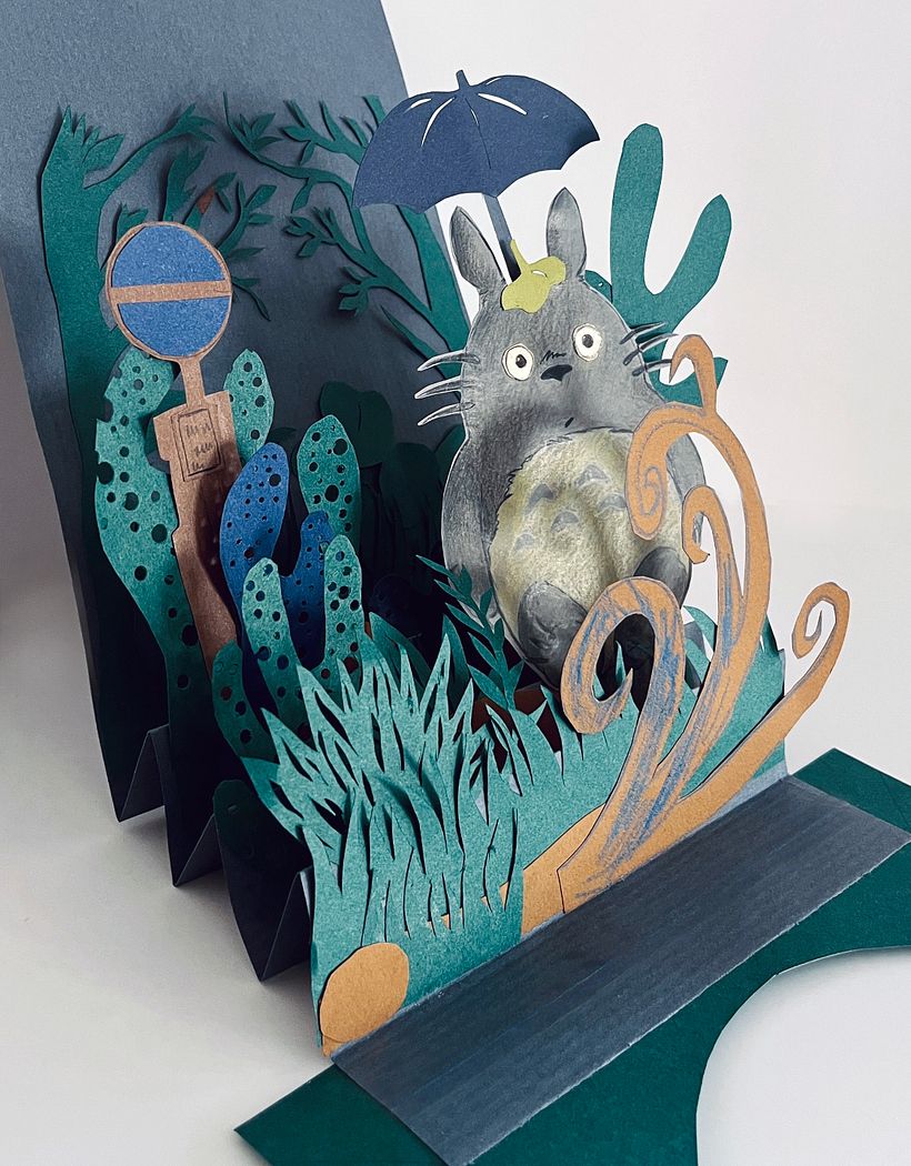 My project for course: Paper Cutting Illustration: Create Extraordinary Books 2