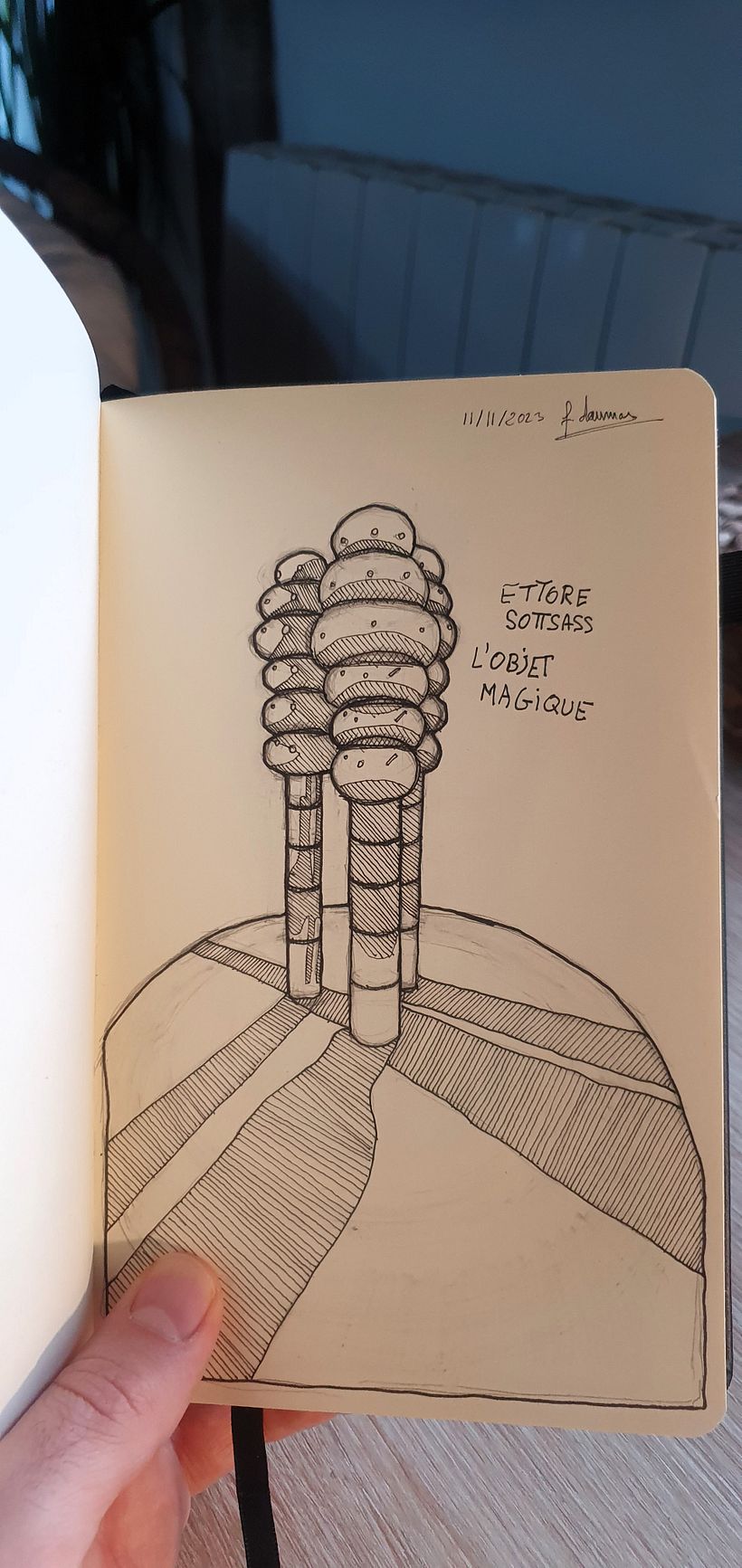 Oeuvre d'Ettore Sottsass