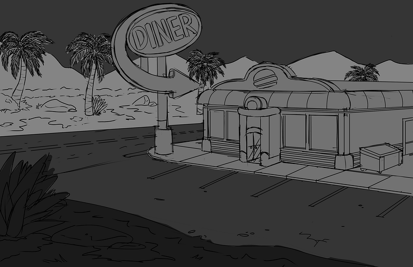 My project for course: Digital Background Painting for Animation 4