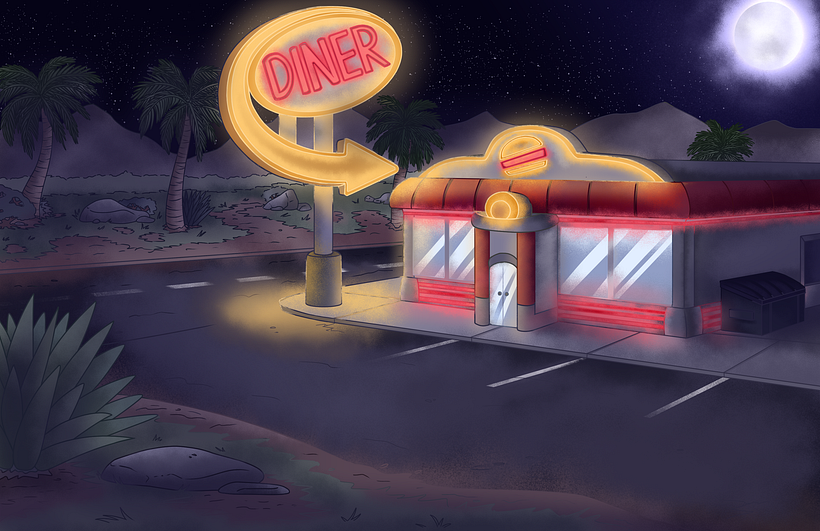 My project for course: Digital Background Painting for Animation 6
