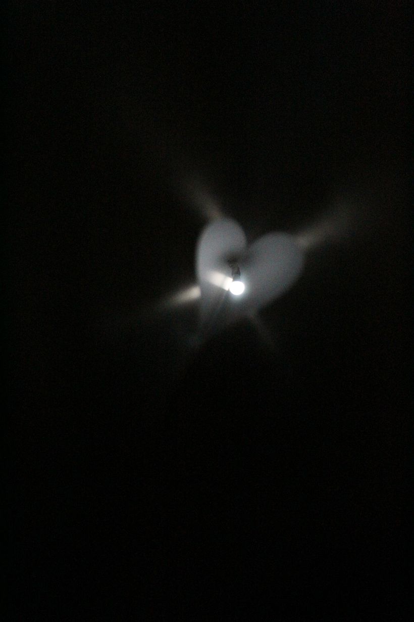 Light in the dark.