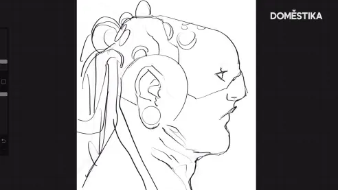 Start drawing freely.